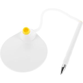 ARTIBETTER 4pcs Table Standing Pen with Chain Neutral Ink Business Office Supplies for Reception Counters and Banks Smooth Writing Design for Professional Use