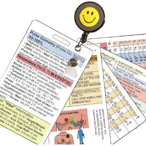 CNA ، PCT ، MA/Tech Vertical Badge Reference Cards - CNA ، مساعد طبي ، معاهدة التعاون بشأن البراء