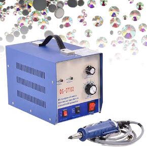 Pearl Bead Setting Machine,Rhinestone Setting Applicator and Applicator,Stick Setting Tool Pearl Rhinestone Press Holder,No Glue Required