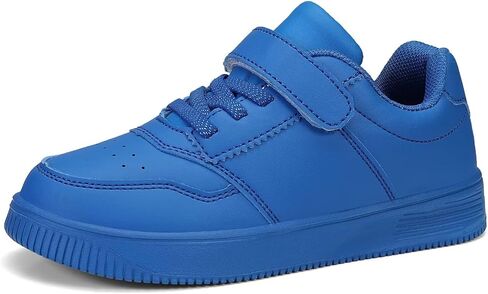 YAVY White Kids Tennis Shoes for Boys Girls Leather wear Athletic Fashion Sneakers Running Shoes Big Kid Size 5.5 M US in Saudi Arabia