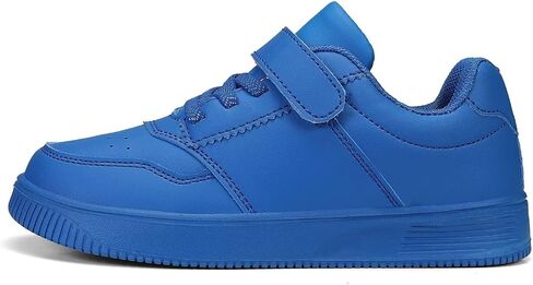 YAVY White Kids Tennis Shoes for Boys Girls Leather wear Athletic Fashion Sneakers Running Shoes Big Kid Size 5.5 M US in Saudi Arabia