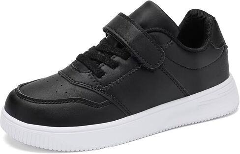 YAVY White Kids Tennis Shoes for Boys Girls Leather wear Athletic Fashion Sneakers Running Shoes Big Kid Size 5.5 M US in Saudi Arabia