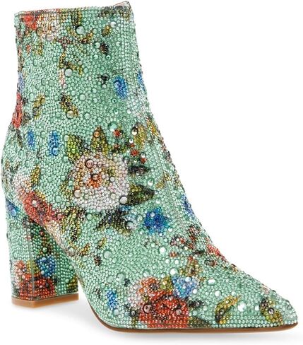 Betsey Johnson Cady Ankle Boot, White, 7.5 M US, White, 7.5 in Saudi Arabia
