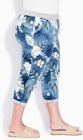 Avenue Women's Plus Size Pant Jenny Knit Crop in Saudi Arabia