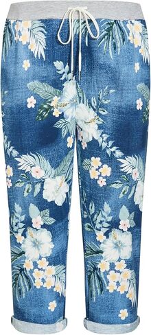 Avenue Women's Plus Size Pant Jenny Knit Crop in Saudi Arabia