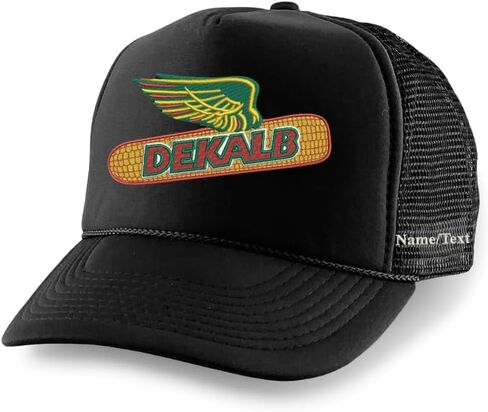 قبعة سائق الشاحنة من ALLNTRENDS، قبعة شبكية من Dekalb Corn Snapback in Kuwait