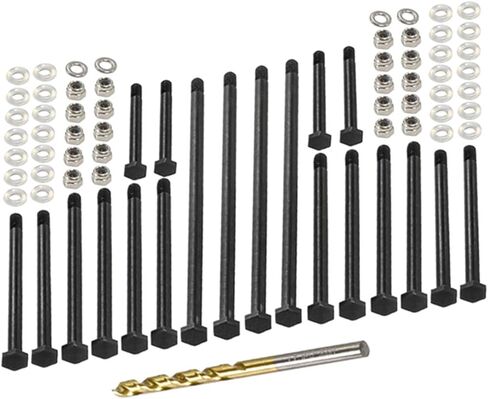 دبوس ذراع التعليق الخلفي الصلب الصلب 7740 7741 7742 لـ 1/5 X-Maxx 6S 8S 1/6 XRT RC Productions （Black） in Saudi Arabia