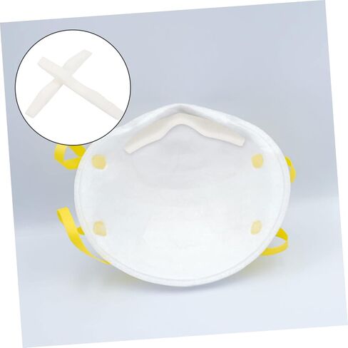 Gatuida 1 Nose Bridge with Tape Nose Bridge Pads Foam Nose Pad Sleeping Cushions Pads Nose Adult Strips Right Nose Bracket Wire Mask Supply Mask Accessories Nose Wire Black Sponge in Saudi Arabia