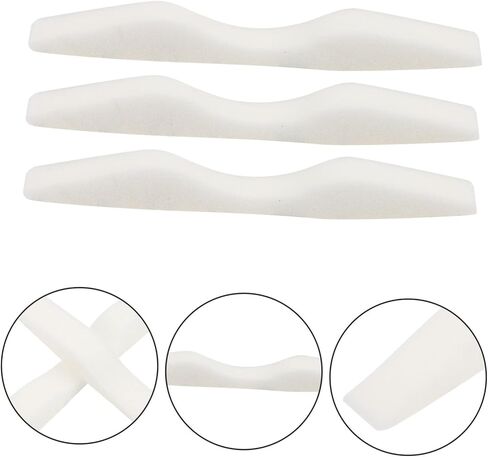Gatuida 1 Nose Bridge with Tape Nose Bridge Pads Foam Nose Pad Sleeping Cushions Pads Nose Adult Strips Right Nose Bracket Wire Mask Supply Mask Accessories Nose Wire Black Sponge in Saudi Arabia