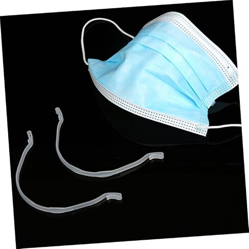 Cabilock 1set Mouth and Nose Mask Bracket Tape Neoprene Strap Band Face Masks for Adults Mouth Mask Protection Strip Mouth Mask Inner Holder Mask Insert Strap Pp White 12pcs in Saudi Arabia