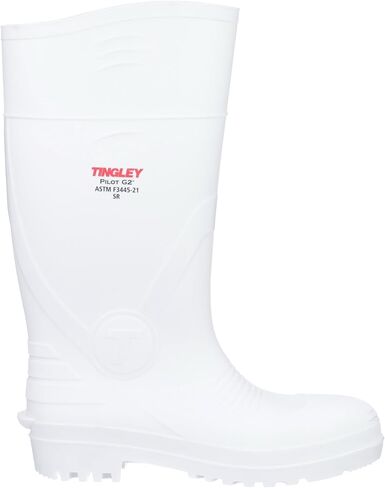 TINGLEY Rubber Co. 51154 SZ7 Footwear: Boots-Rubber Safety Toe, 7, Brown in Saudi Arabia