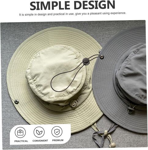Totority Adjustable Cord Fastener Retainer Windproof Hats for Lanyard Rope Straps Sun Fishing Band Stretchy in Saudi Arabia