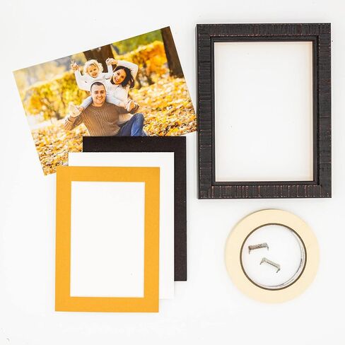 16x20 Mat Bevel Cut for 12x18 Photos - Acid Free Oyster Shell White Precut Matboard - for Pictures, Photos, Framing - 4-ply Thickness in Saudi Arabia