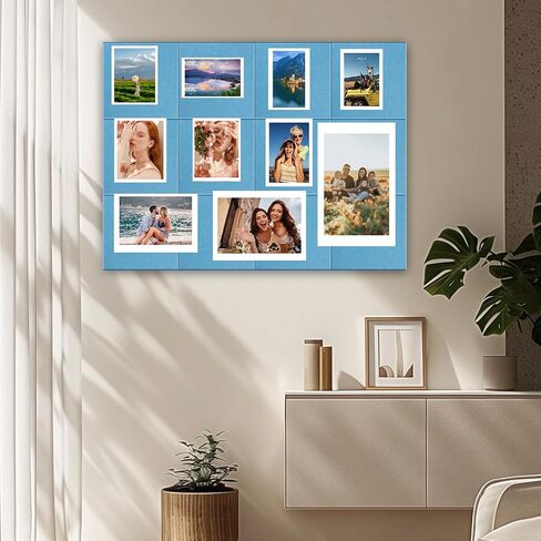 12 Pack Large Cork Board Alternative, 47" x 35" Bulletin Board, Felt Wall Tiles with Safe Removable Adhesive Tabs, Cork Boards for Walls Office School & Home in Saudi Arabia