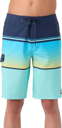 O'NEILL Mens Lennox Stripe 21 Swim, White, 36 in Saudi Arabia