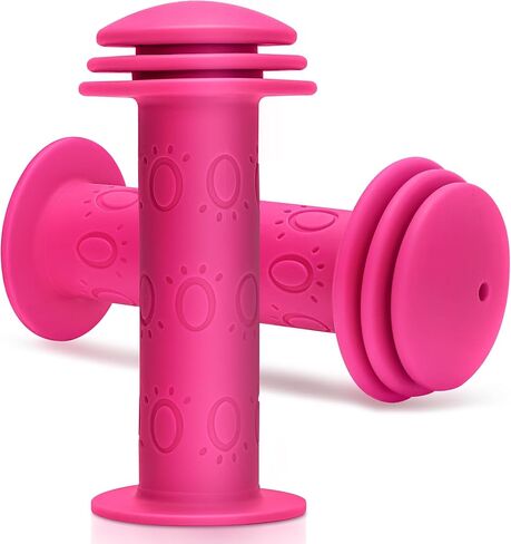 Bike Handle Grips - Non-Slip Rubber Bicycle Handlebar Grips for Kids Girls Boys Bikes, Mountain Bikes, Road Bikes, Beach Cruiser Bikes, Scooters (Purple) in Saudi Arabia