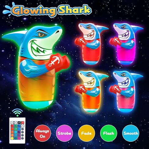 2025 أسماك القرش المحدثة قابلة للنفخ للأطفال ، 47 '' 'Thark Toys for Kids ، عيد ميلاد متين في داخلي وخارجية مصمم بشكل فريد للأولاد من 3 إلى 8 سنوات in Kuwait