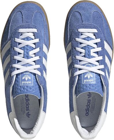 حذاء رياضي نسائي من Adidas Gazelle داخلي من الجلد السويدي (أزرق فيوجن، 7) in Saudi Arabia