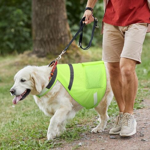 Aliceset 2 Pcs Dog Cooling Vest with 4 Recyclable Ice Pack Summer Outdoor Dog Cooling Harness Pet Adjustable Jacket Cooler(Extra Large) in Saudi Arabia