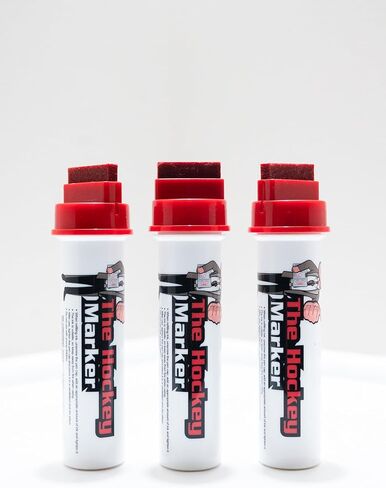 قلم الهوكي - أفضل قلم تحديد في العالم للكتابة على الجليد (أحمر) in Kuwait