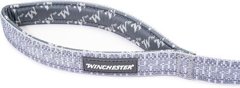 Winchester Pet Deluxe Reflective 6-Foot Carabiner Poly Webbing Leash, Smoke Pine in Kuwait