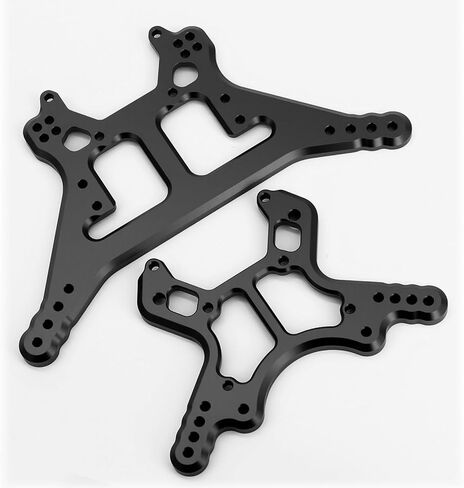 Aluminum Alloy Front & Rear Shock Tower Shock Mounts Upgrade Parts for Arrma 1/8 Kraton Outcast Senton Talion Notorious 6S BLX (Red) in Saudi Arabia