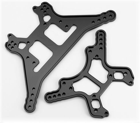 Aluminum Alloy Front & Rear Shock Tower Shock Mounts Upgrade Parts for Arrma 1/8 Kraton Outcast Senton Talion Notorious 6S BLX (Red) in Saudi Arabia