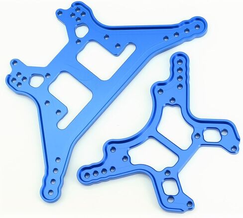 Aluminum Alloy Front & Rear Shock Tower Shock Mounts Upgrade Parts for Arrma 1/8 Kraton Outcast Senton Talion Notorious 6S BLX (Red) in Saudi Arabia