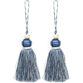 Antrader Tassel Key Tassel with Loops,DIY Accessories for Curtain Jewelry Making and Home Decoration