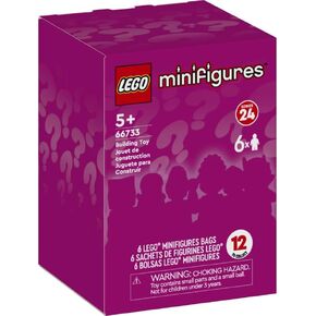 LEGO Minifigures Series 24-6 Pack Figure Set (51 Pieces, 66733)