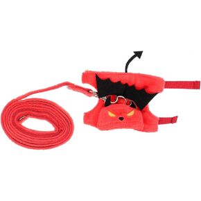 Kisangel 1Set Rabbit Harness Leash for Pets Lightweight and Comfortable Design for Bunnies Ferrets and Guinea Pigs for Halloween Walks and Outdoor Adventures