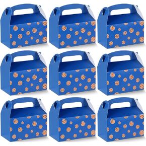 Marspark 24 Pack Cartoon Animation Party Gift Boxes/Cartoon Candy Boxes, Tote Bags, Gift Bags for Adults Birthday Party Supplies (Flower Pattern)