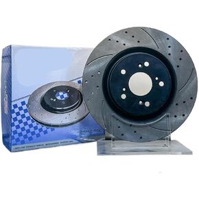 أقراص فرامل عديمة الصدفة مخصصة متوافقة مع 206 سم مكعب RC SW 207 CC RC SW RCZ (Silver)