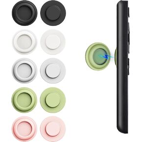 Magnetic Remote Control Holder Wall Mount, 5 Pack TV Remote Holder Wall Mount, Silicone Remote Organizer Magnetic Remote Holder for Bed, TV, Ceiling Fan and Air Conditioner (Black)