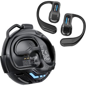 ERAZER X8 AI Language Translation Earbuds, Real-Time Translator Earbuds for 135 Languages, 3-in-1 Two-Way Translation Device with APP for iOS&Android, Translation Headphones for Travel Business
