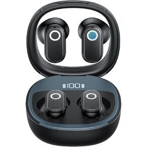 AI Translation Earbuds Real Time, 139 Language Translator Earbuds OWS 3-in-1 Translation Headphones, Translation Device for Travel Business Learning Compatible with iOS and Android, Black