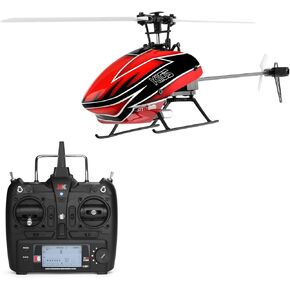 GoolRC RC Helicopter, WLtoys K110S Remote Control Helicopter, 6 Channel RC Aircraft with 3D/6G Mode Gyro, Easy to Fly for Kids, Adults and Beginners