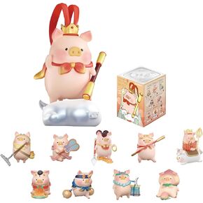 Lulu the Piggy Blind Box Torms - رحلة إلى سلسلة West Series Blind Boxes Box Mystery Tofures Toyable Toysible Toys Typurines Home Decorations Decorations Holiday Holding ، Box Single Box