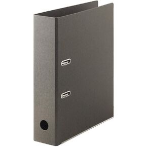 Muji R-Paper File Arch Type, 2 Hole, A4, Dark Grey