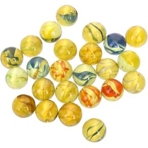 Yardwe 1 Vintage Glass Marbles for Decorative Fish Tanks Games for Family Fun DIY Crafts and Competitive Play