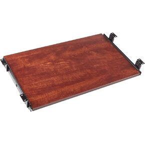 Lorell 87526 Keyboard Tray, 26" x15-3/8, Cherry