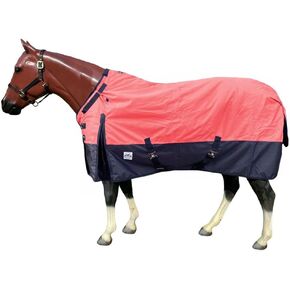 1200 Denier Mid Weight Waterproof Turnout Blanket w/Adjustable Neck - 200 gram Fill