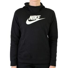 بلوفر بغطاء للرأس للفتيات من Nike NSW (الولايات المتحدة، ألفا، كبير، عادي، رمادي/وردي) in Kuwait