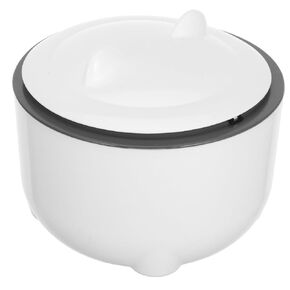 Kisangel 1set Pet Litter Disposal Bin with Sealed Design Odor-Controlled Cat Litter Trash Can Includes Replacement Bags Reusable Pet Waste Container for Easy Cleanup