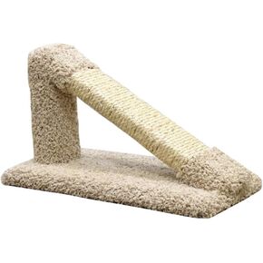 New Cat Condos Premier Tilted Scratching Post, Beige