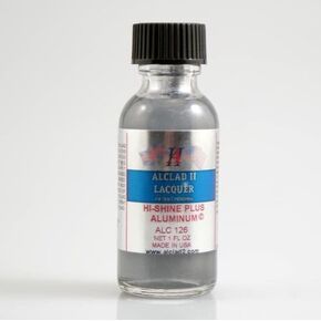 Paint Hi-Shine Plus Aluminum 1 oz #126