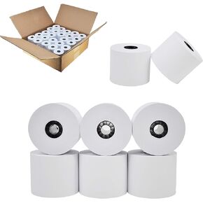 44mm Thermal Paper Rolls Width 1 3/4" x 230’ Feet [50 Rolls - 48gsm] Core - 7/16" Cash Register Paper for XE-A506, XE-A505, XE-A41S, ER-A410, ER-A420, ER-A450T from BuyRegisterRolls