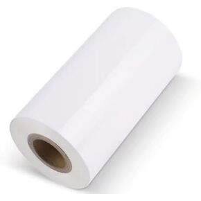 Super White Resin Thermal Transfer Ribbon Printing Copperplate or Synthetic Stickers PET 4.33" x 984"（ 110 * 300m） Barcodes & Industrial Packaging Printing Ribbon (1" core 110MM*300M 1 roll)