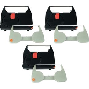 GRC Compatible IBM Wheelwriter Typewriter (1) Black Correctable Ribbons and (1) Correction tapes