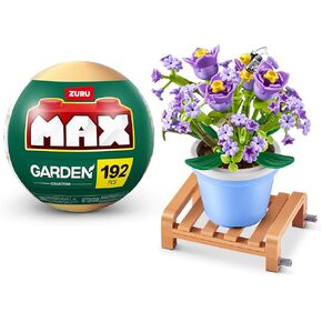 MAX Premium Garden Pot Plants Building Bricks Collection (up to 233 Pieces, 6 to Collect). (Hydrangea Macrophylla, 1 Capsule)